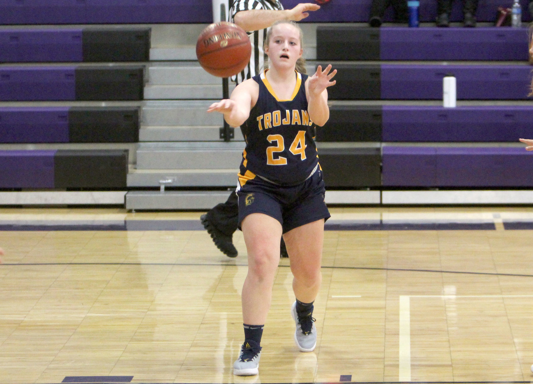 New Auburn at Lake Holcombe girls basketball 12-13-19